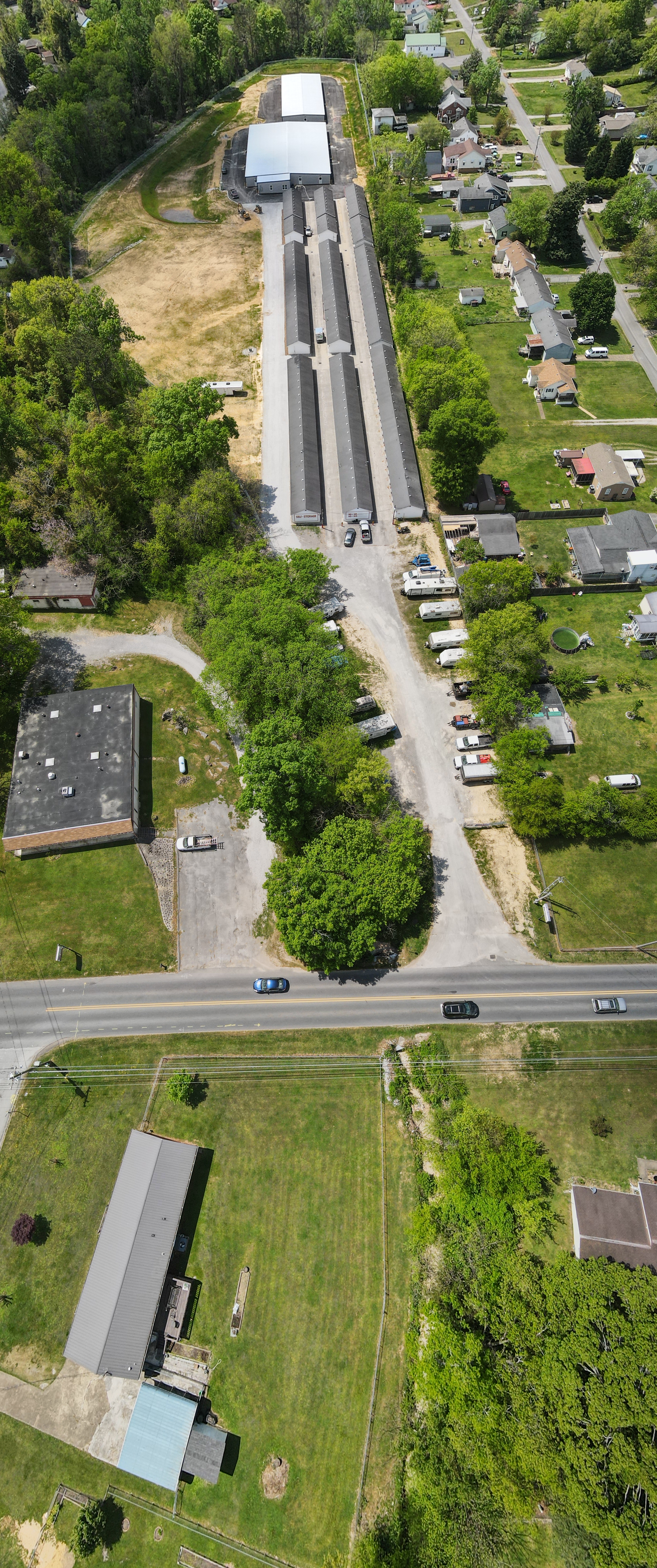 FreeUp Storage Fort Oglethorpe Facility from above